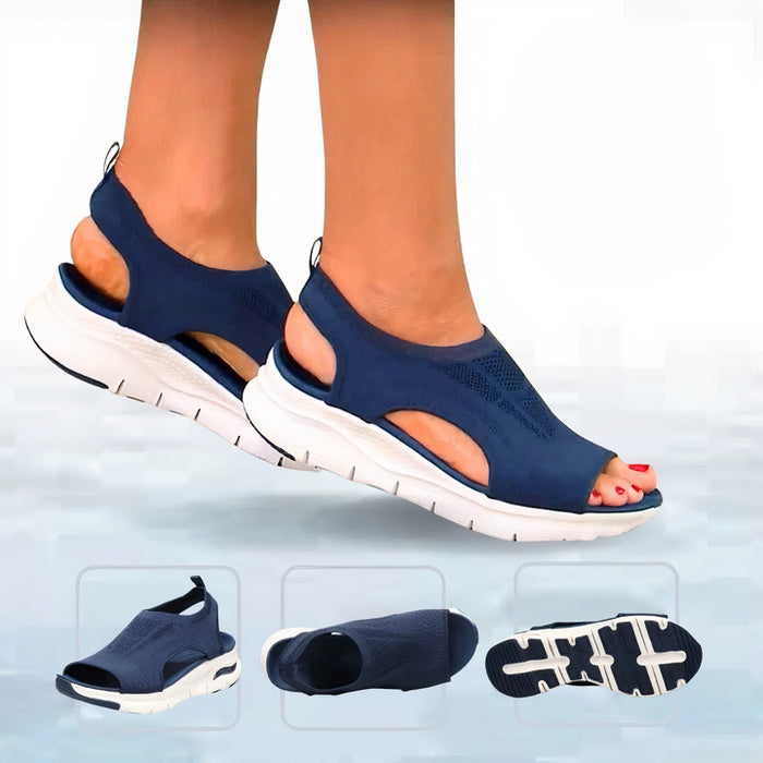 Women's orthopaedic comfort sandals – Saint Dor UK – side view