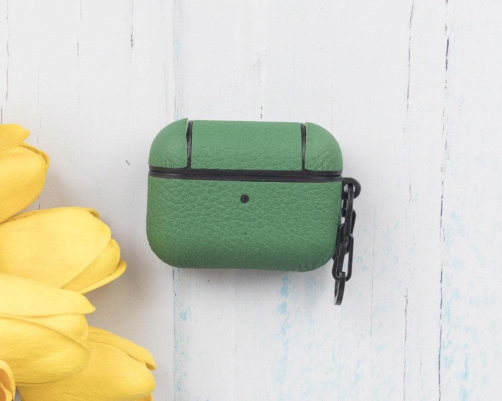 Leather AirPods Pro Case in Celadon