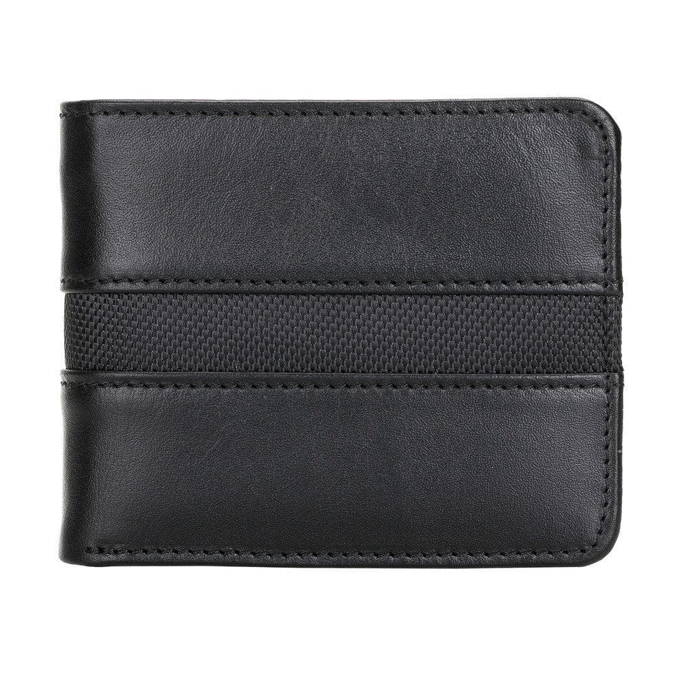 Men's Leather Wallet in Black