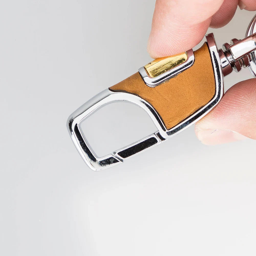 Leather Keyring – Full-grain leather – view 11