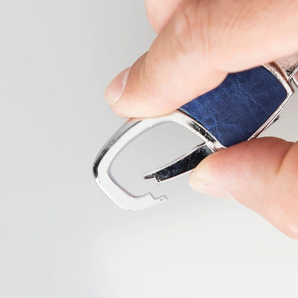 Leather Keyring – Full-grain leather – view 2