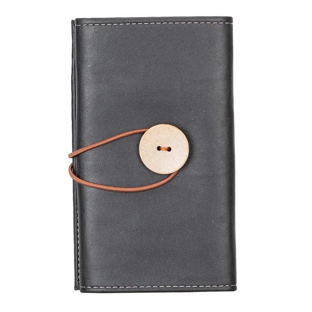 PU Leather Cable Organiser in Greige