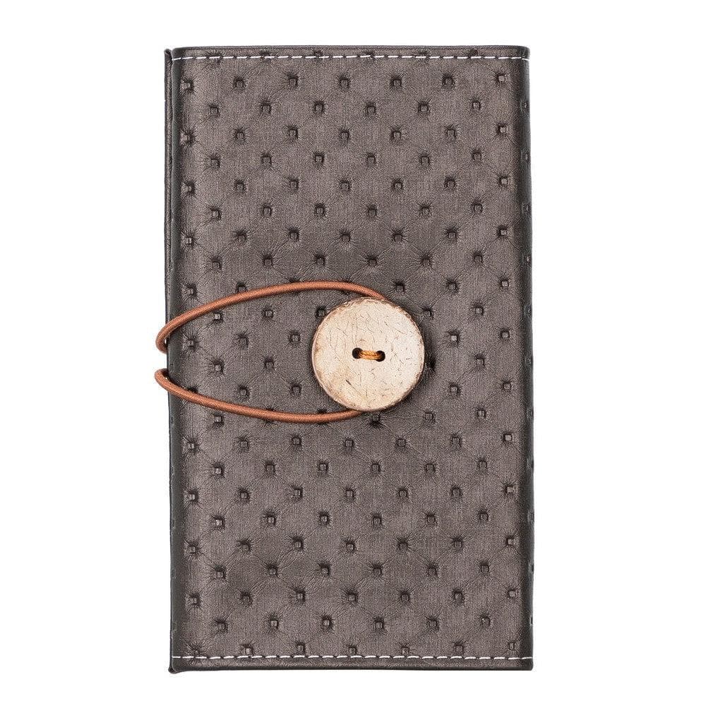 PU Leather Cable Organiser in Maple
