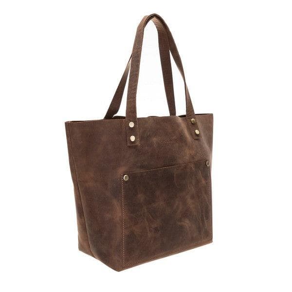 Women's Leather Bag - Magnetic