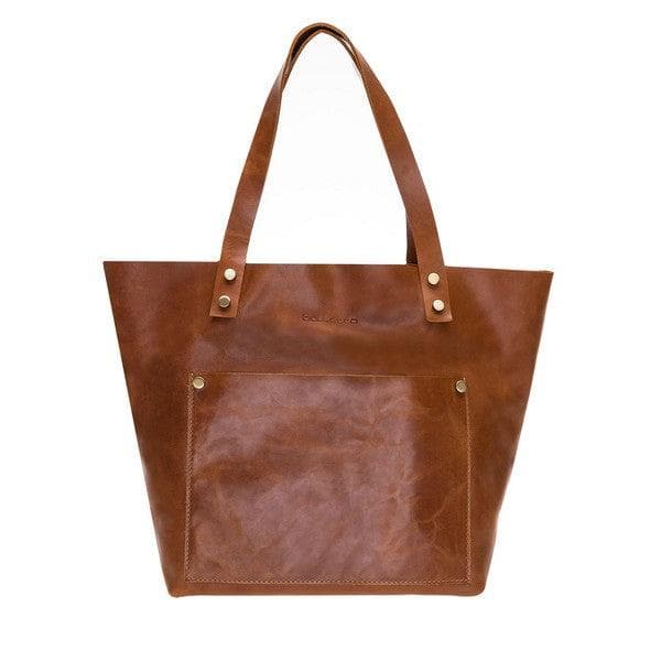 Women's Leather Bag in Moccasin
