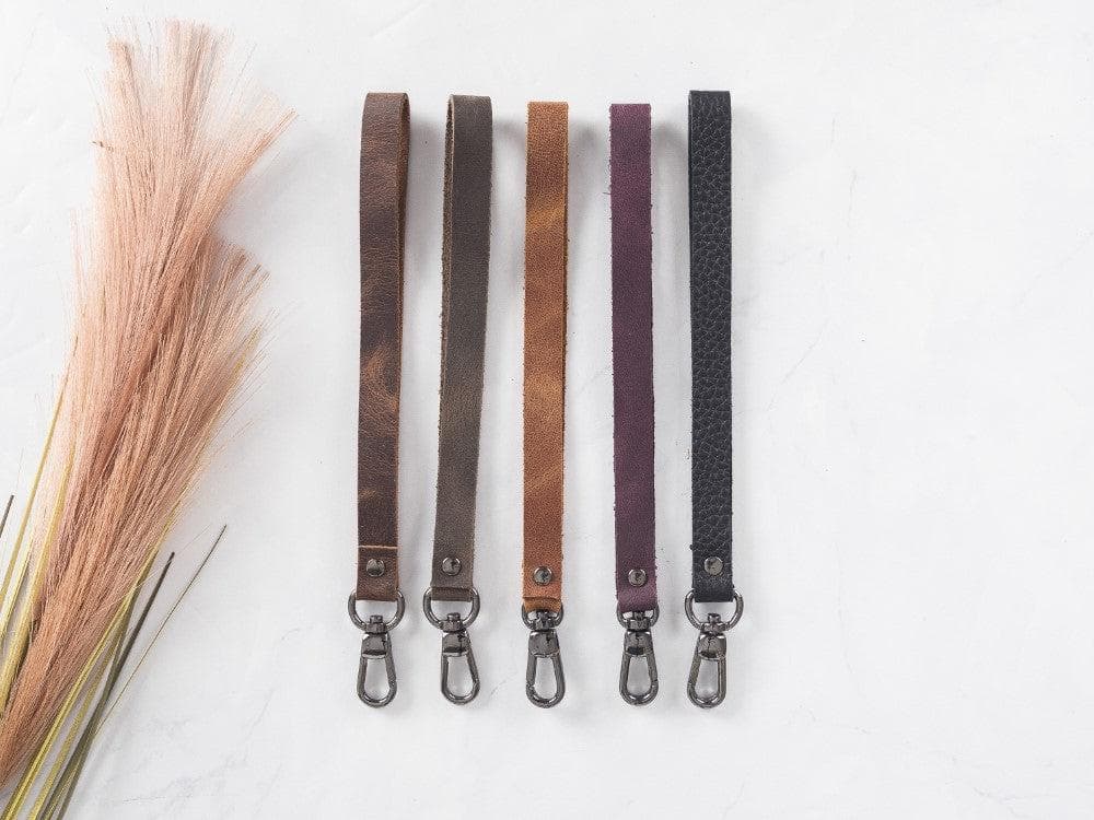 Leather Wrist Strap – Full-grain leather – view 3