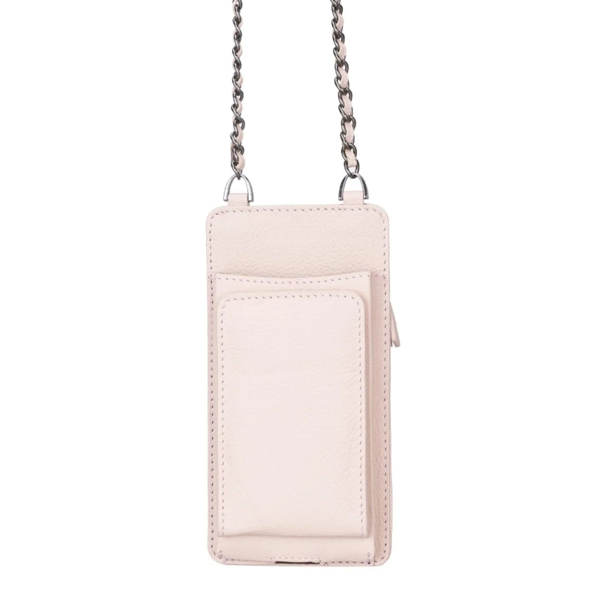 Leather Phone Holder in Carnation