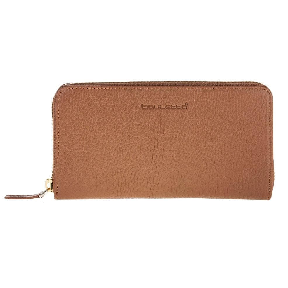 Women's Leather Wallet in Sun-Dried