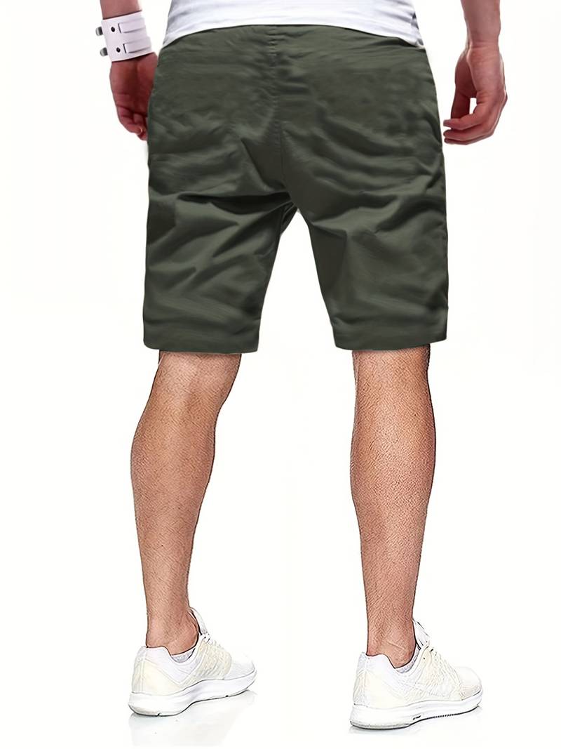Men's Shorts – Soft & Breathable – Adjustable Waistband – Ideal for Sp - product view