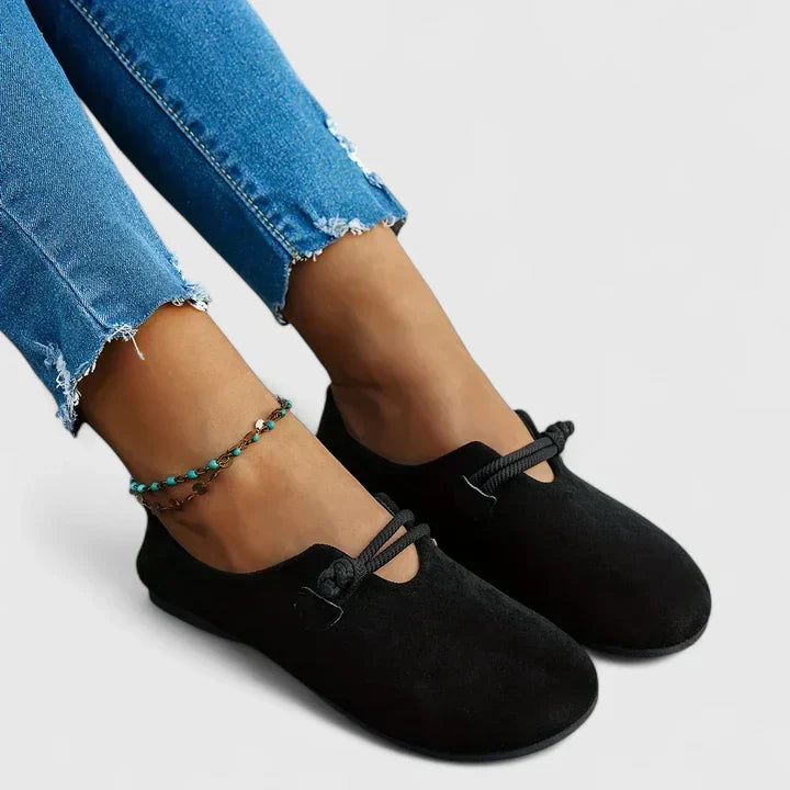 Women's Loafers - Orthopedic Loafers in Beige