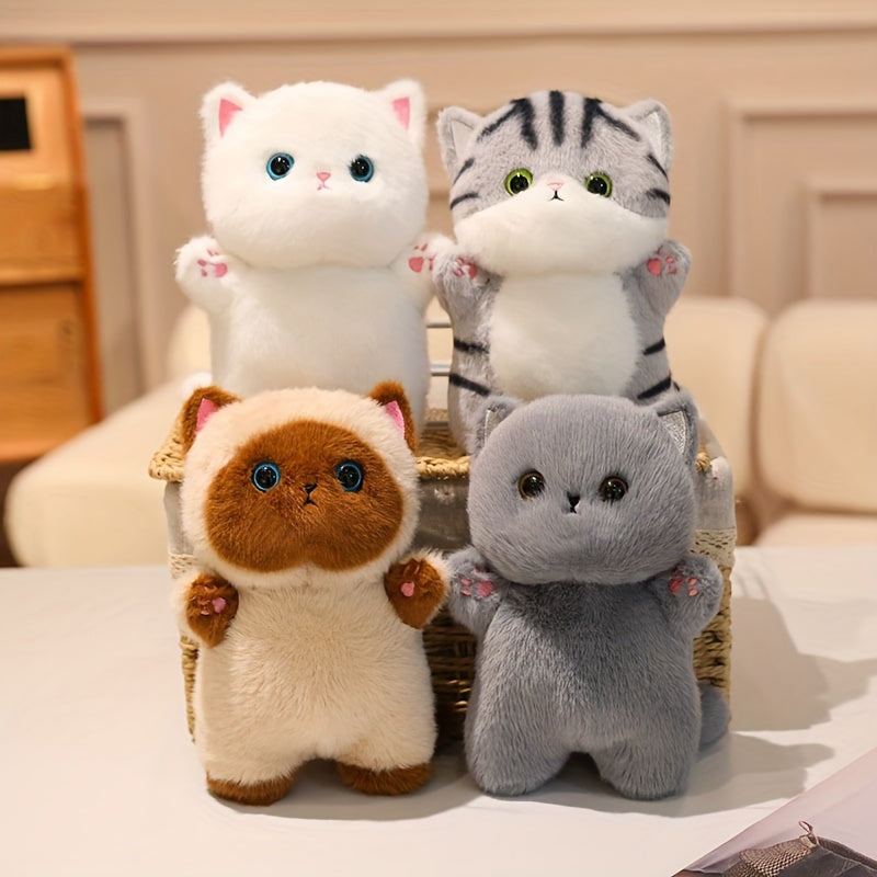20 cm cat soft toy with big eyes - view 2