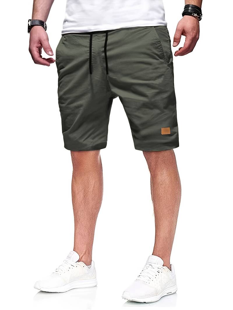 Men's Shorts – Soft & Breathable – Adjustable Waistband – Ideal for Sp - product view