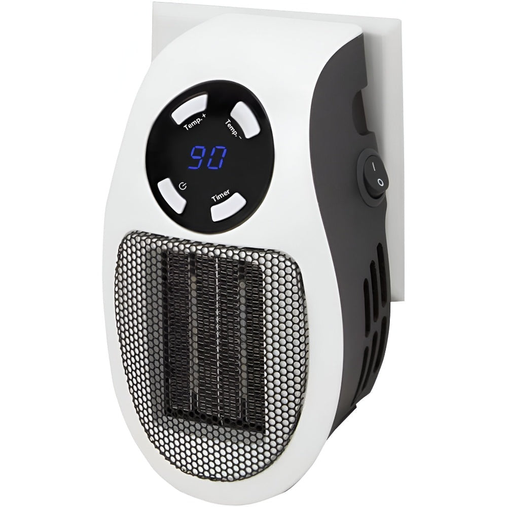 Ceramic plug-in heater with LED display, thermostat and timer - view 6
