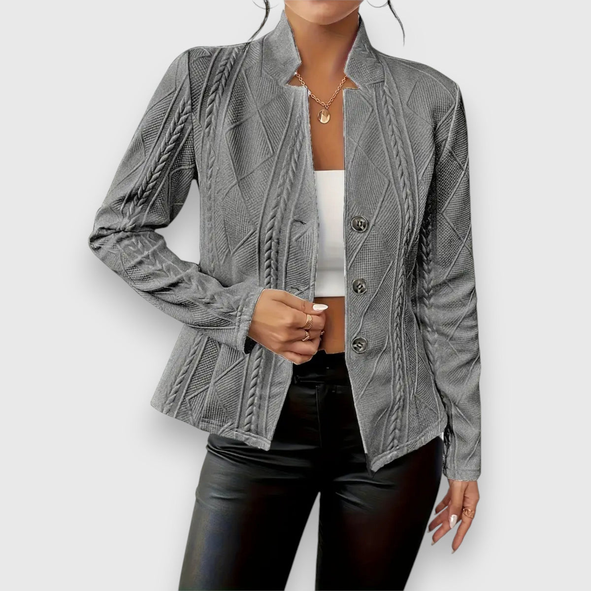 Women's Blazer in Grey