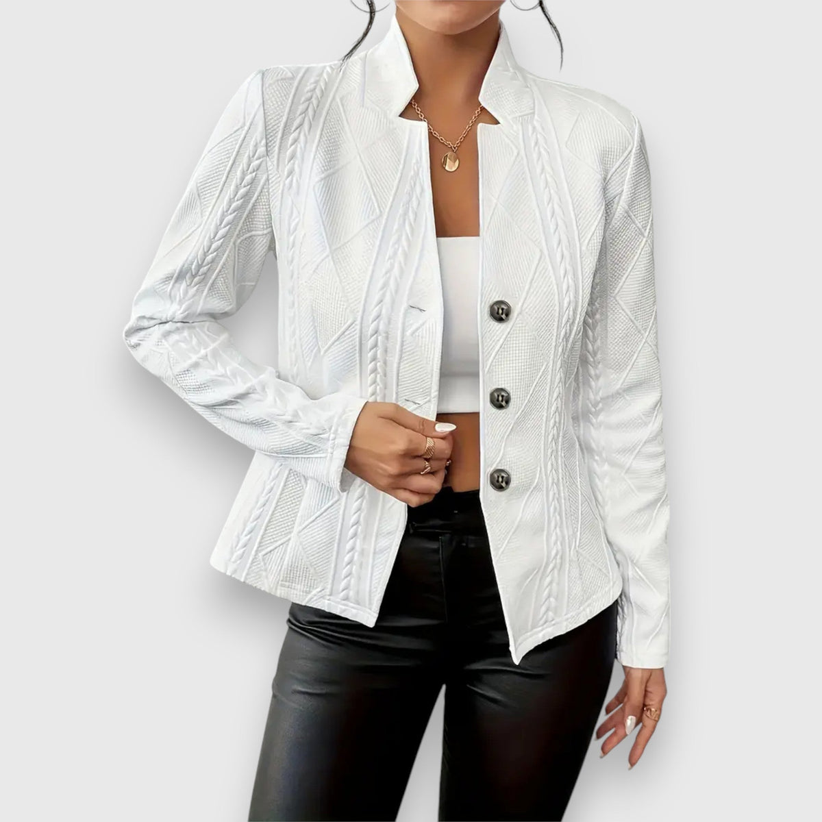 Women's Blazer - slim, fitted cut