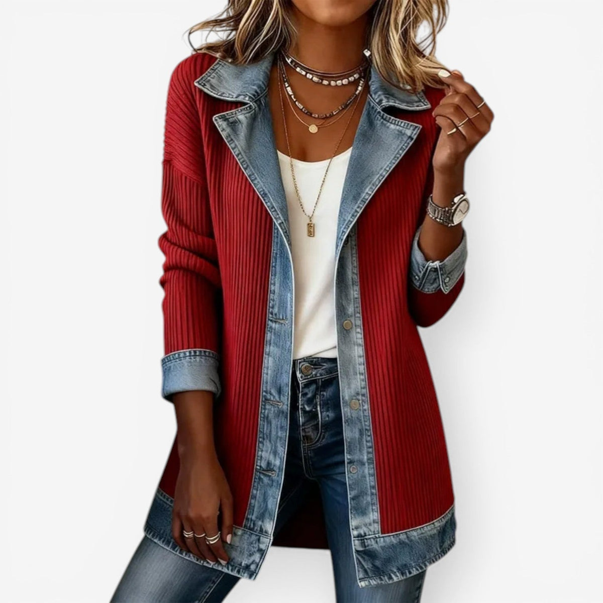 Women's Jacket in Red
