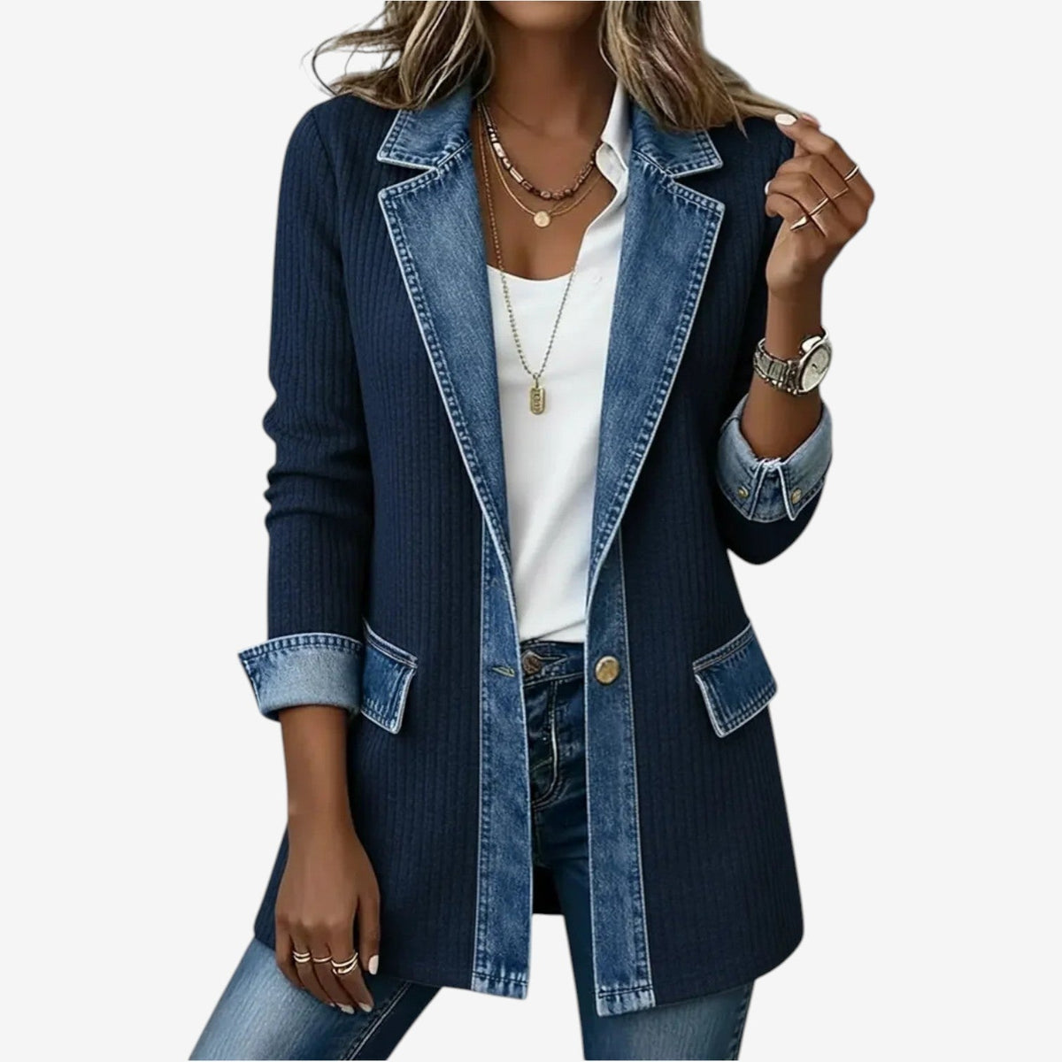 Women's Jacket in Navy
