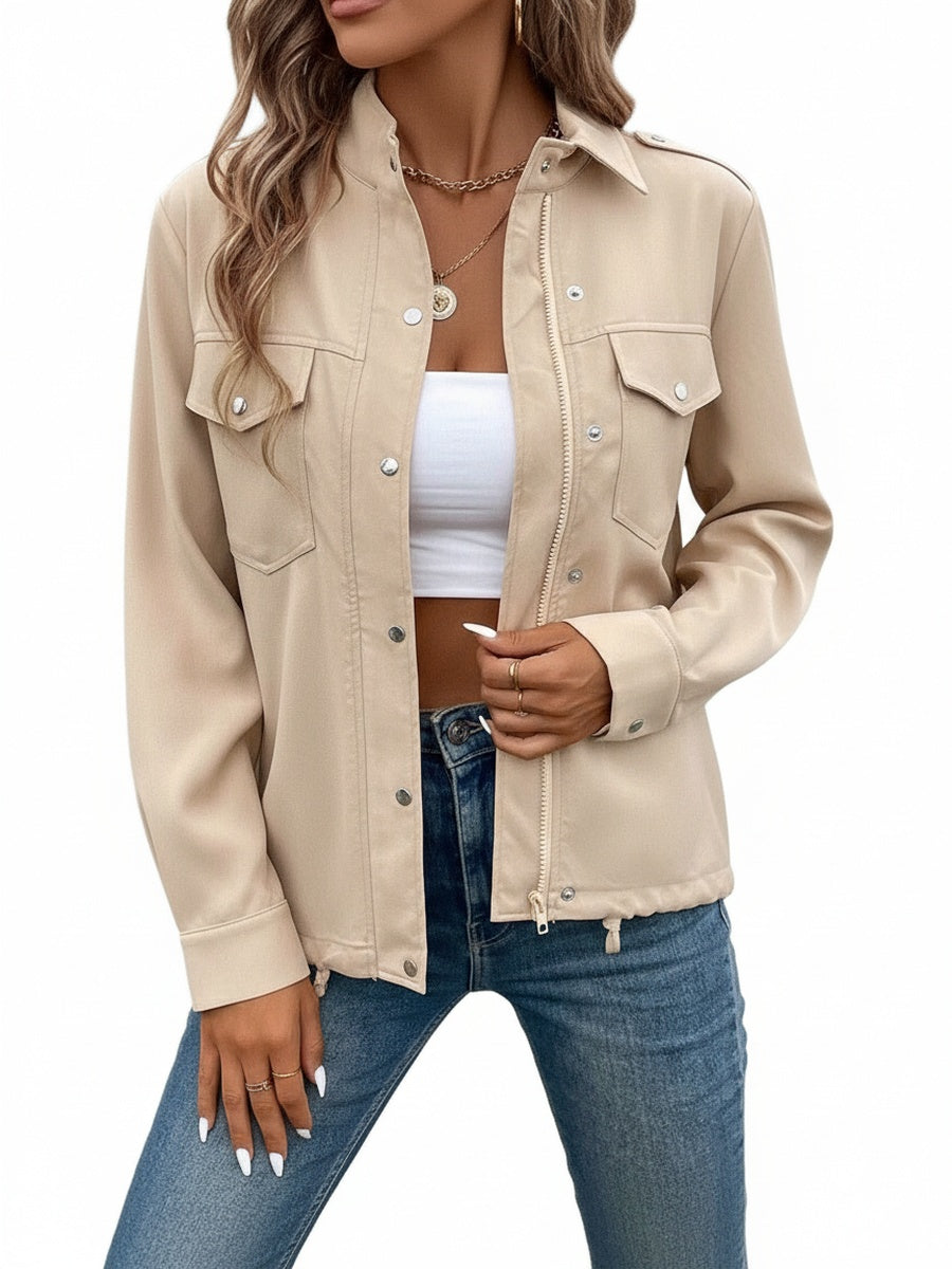 Women's Jacket - loose cut, extra length