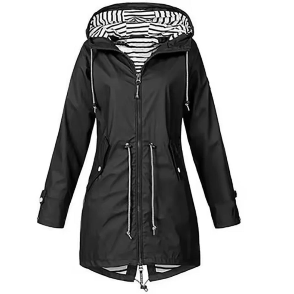 Women's Raincoat in Black
