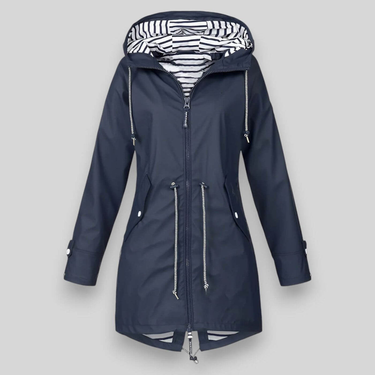 Women's Raincoat in Navy