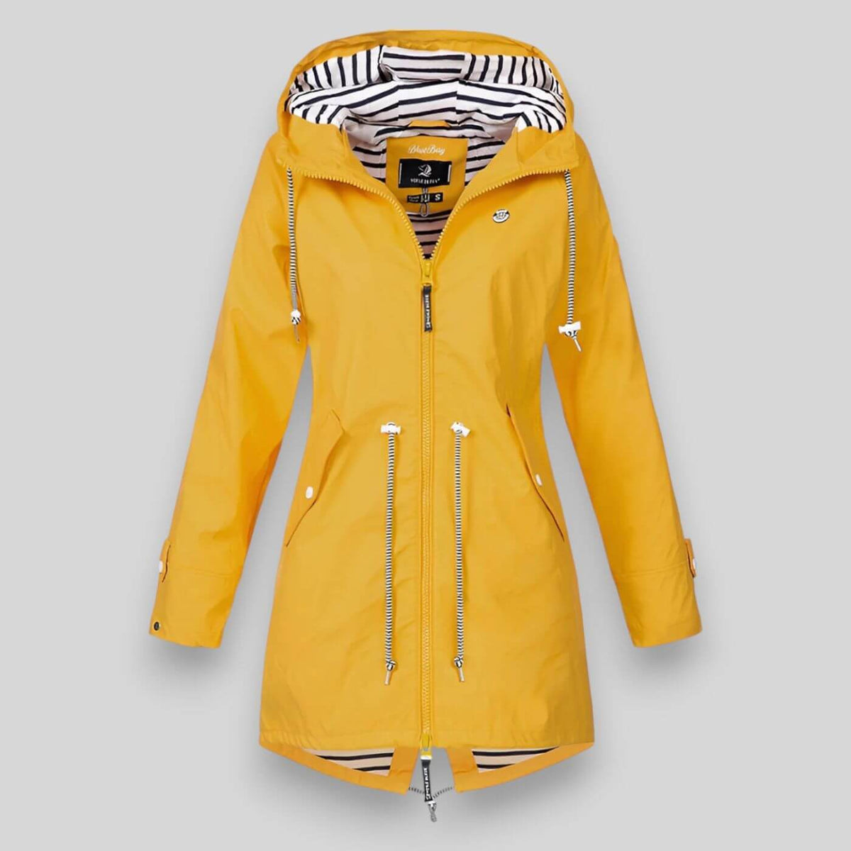 Women's Raincoat in Yellow