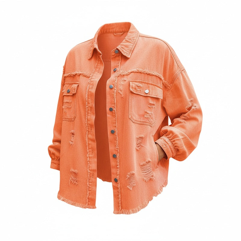 Women's Denim Jacket - oversized cut