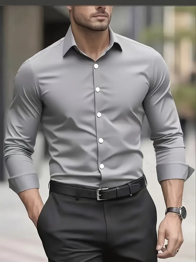 Men's Shirt - Breathable Long Sleeve - view 6