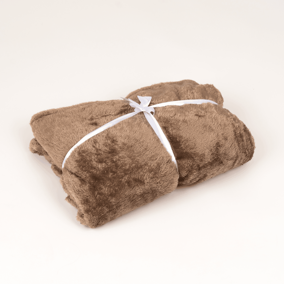 Mocha Brown Blanket with Sleeves and a Sherpa Lining