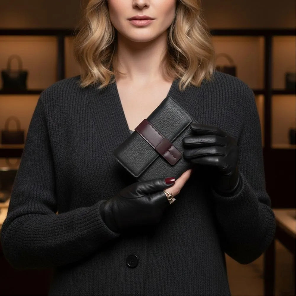 Women's Leather Wallet - 3 Colours