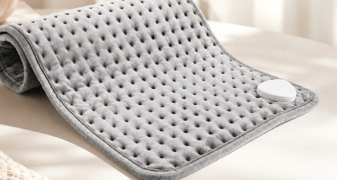 Electric heating pad of 60 x 30 cm with controller and display - view 2