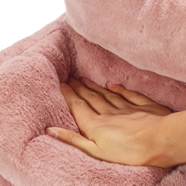 Electric plush foot warmer with USB cable - view 5