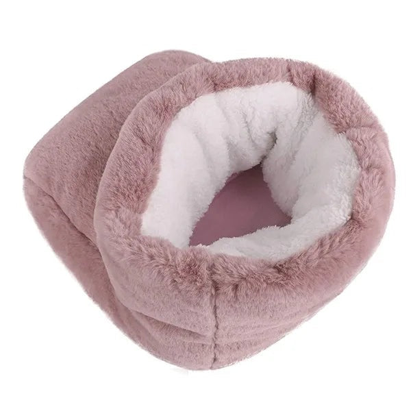 Electric plush foot warmer with USB cable - view 6