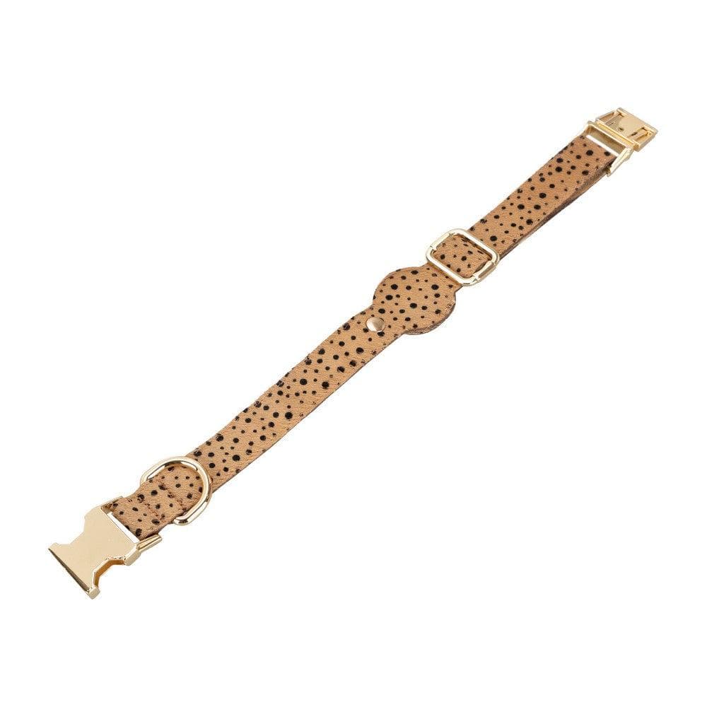 Leather Dog Collar in Brick