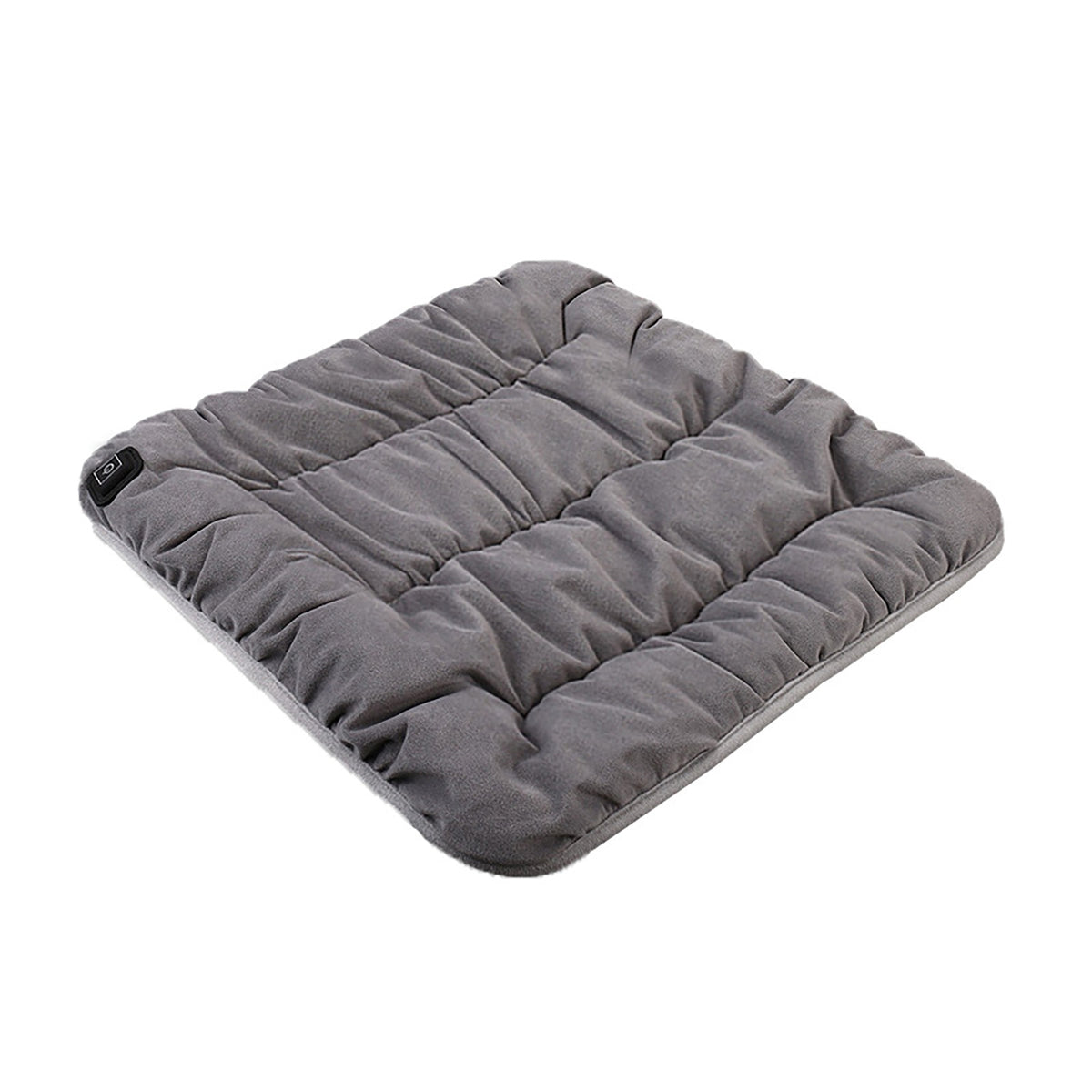 Heated seat cushion 45 x 45 cm with a USB-C connection and three settings - grey