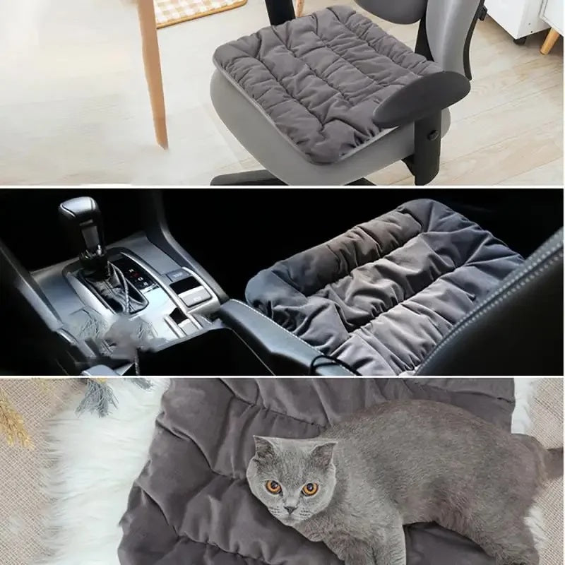 Heated seat cushion 45 x 45 cm with a USB-C connection and three settings - view 5