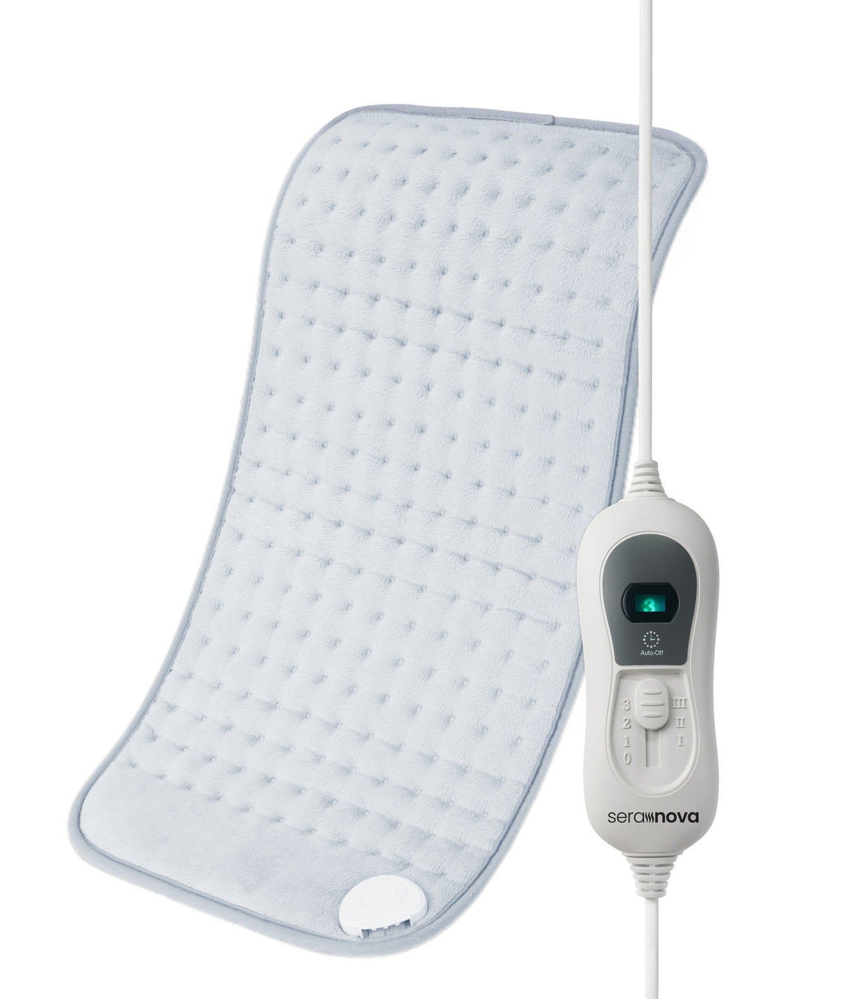 XL electric heating pad of 60 x 30 cm with a 3-setting controller