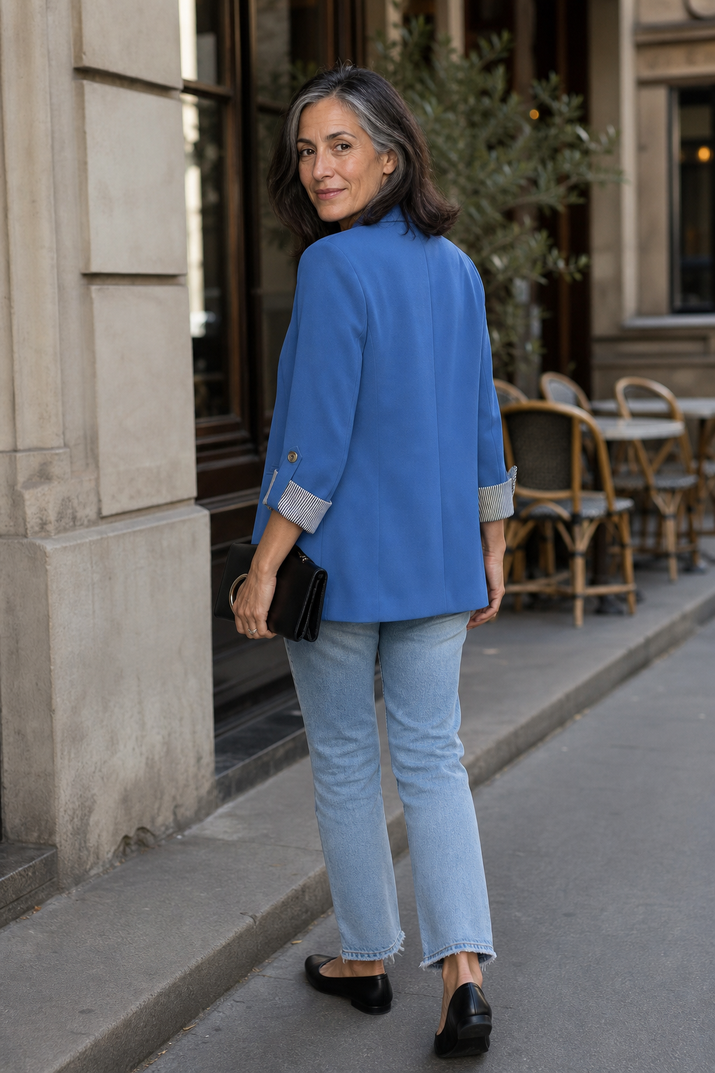 Women's tailored blazer - detail