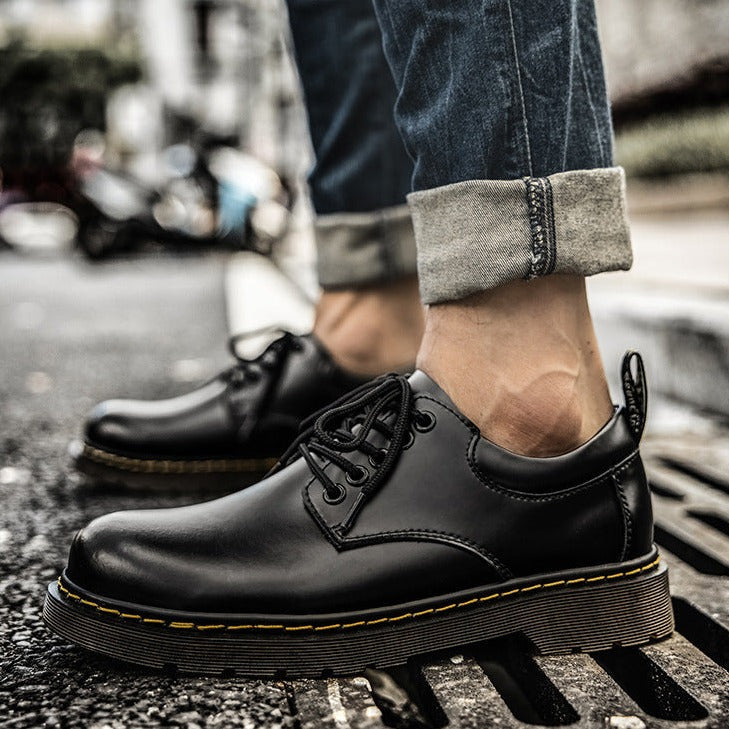 Men's Leather Shoes - Stylish and Comfortable Men'sschuhe aus premiumm - product view