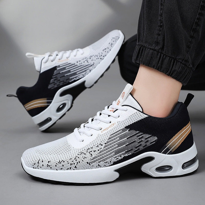 Men's mesh trainers with an air cushion sole and arch support - view 4