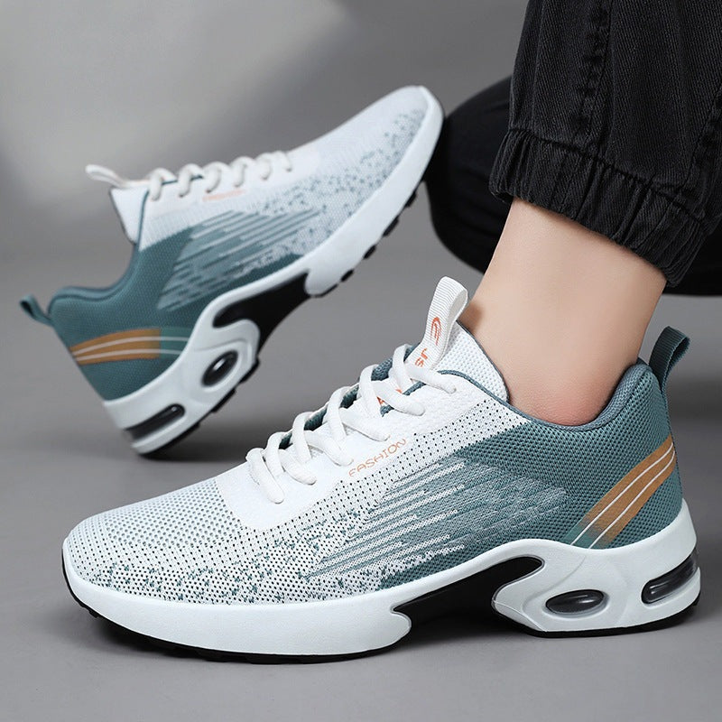 Men's mesh trainers with an air cushion sole and arch support - view 5