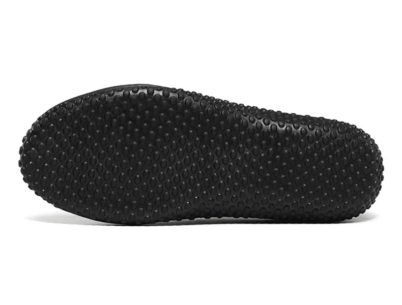 Men's mule slippers in a suede look with teddy lining and whipstitch trim along the sole - view 10