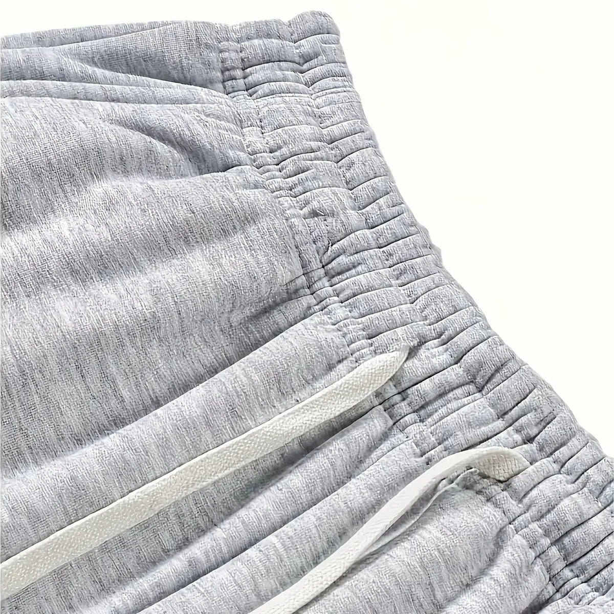 Men's wide-leg joggers with a straight leg and drawcord waist - view 6
