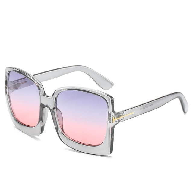Women's Oversized Sunglasses – Jessica Trendy Leisure – full length view