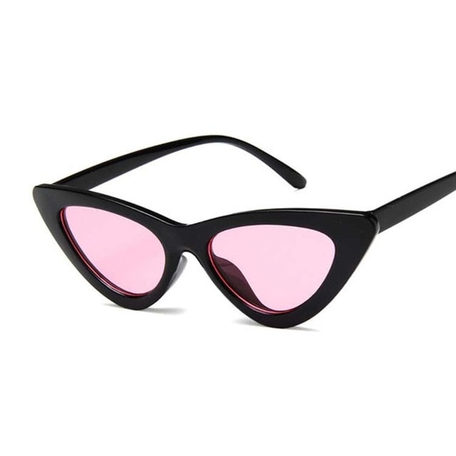 Women's Cat Eye Sunglasses – UV400 Alloy Frame Everyday – back view