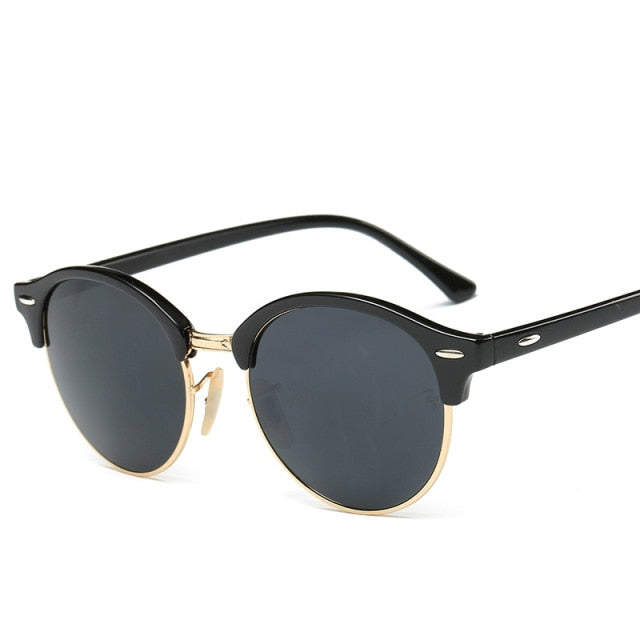Unisex Mirror Sunglasses – UV400 Anti-Reflective Everyday – front view