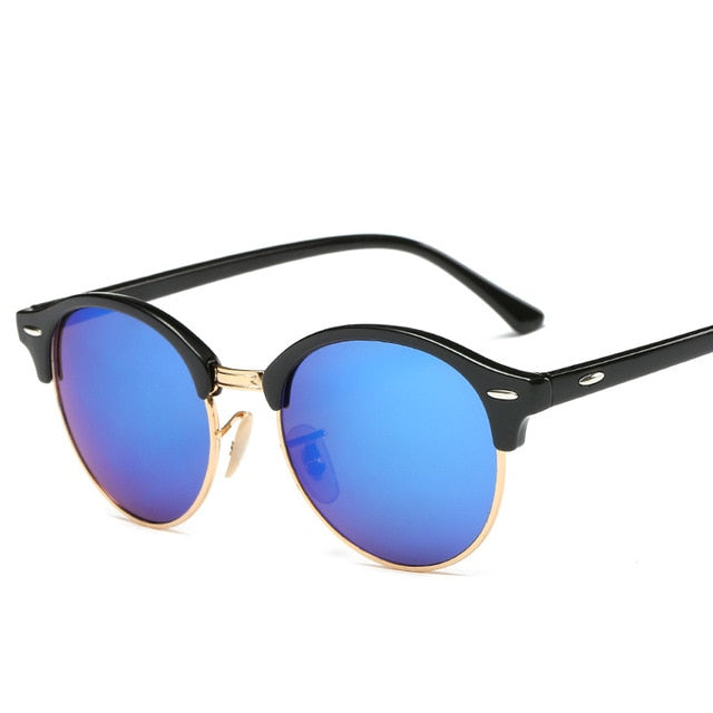 Unisex Mirror Sunglasses – UV400 Anti-Reflective Everyday – full length view