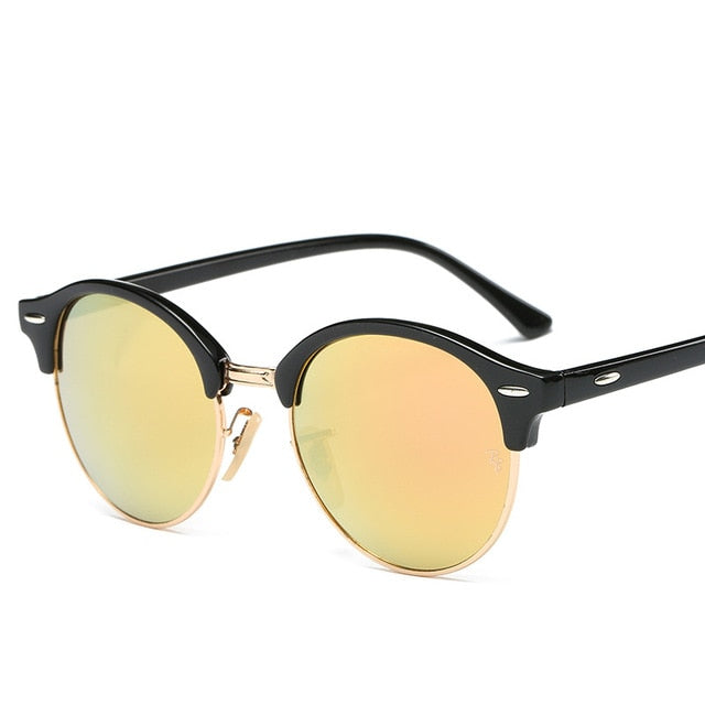 Unisex Mirror Sunglasses – UV400 Anti-Reflective Everyday – detail view