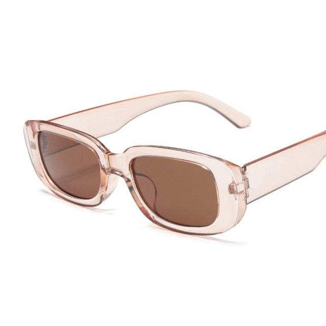 Women's Square Sunglasses – UV400 Classic Everyday Style – lifestyle shot