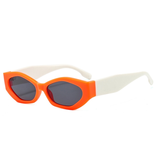 Women's Geometric Polygon Sunglasses – Fashion UV Style – lifestyle shot