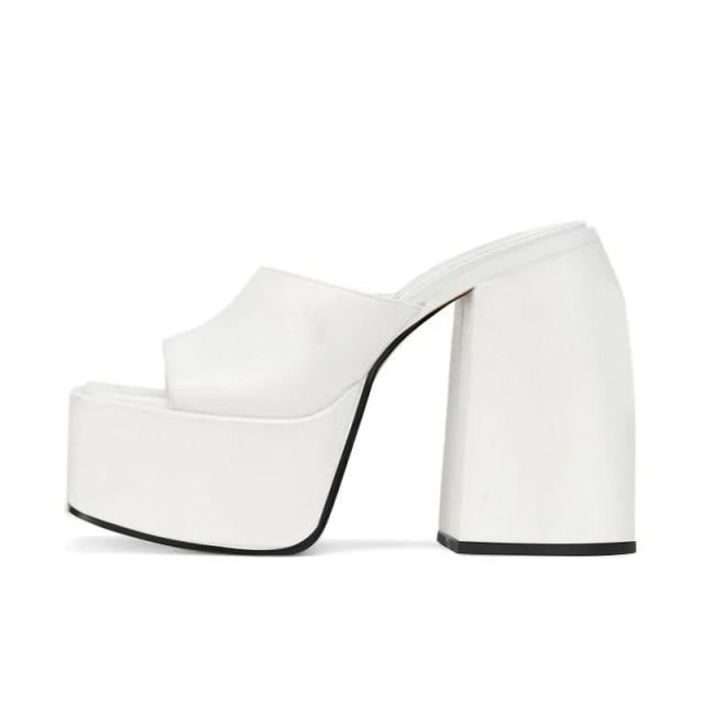 Women's Strada high heels back view